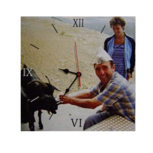 Foto-lienzo con reloj