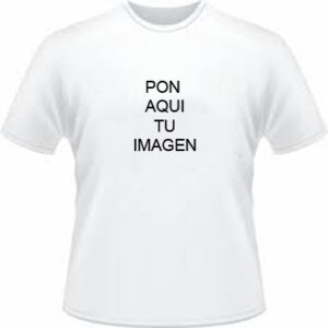 Camiseta blanca adulto deluxe