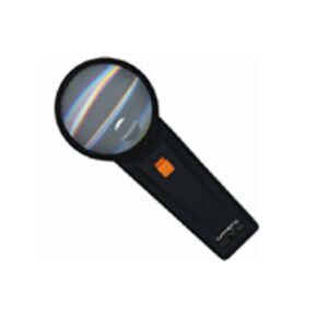 Lupa redonda iluminada 7540w negra