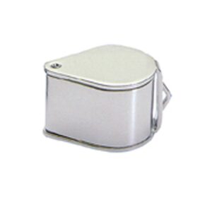 Lupa mini bolsillo metalica 4302k