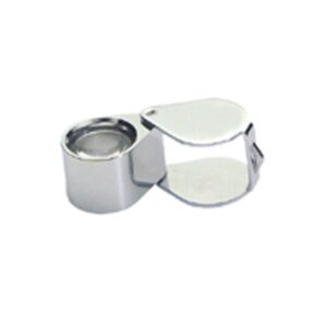 Lupa mini bolsillo metalica 4302k