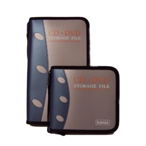 Estuche cremallera 56 CD/DVD