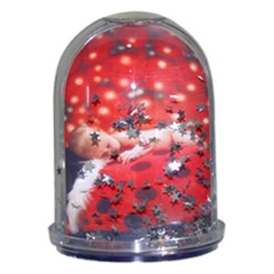 Bola de agua grande con estrellas