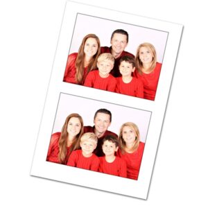 2 fotos de familia numerosa 6x8