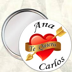 Espejo personalizado love2 59 mm