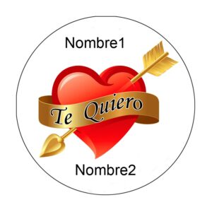 Espejo personalizado love2 59 mm