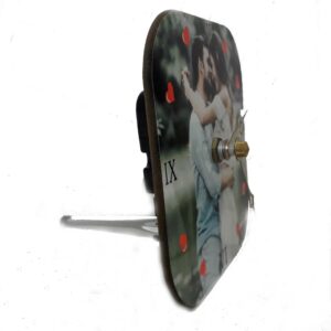 Reloj de sobremesa cuadrado